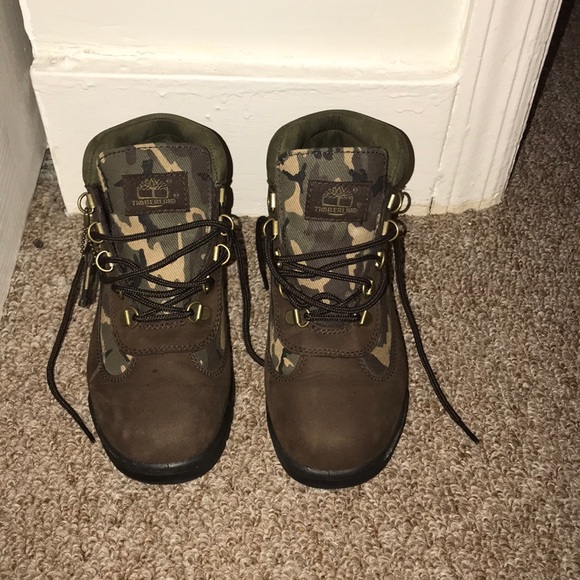 Army Fatigue Timberland Boots 